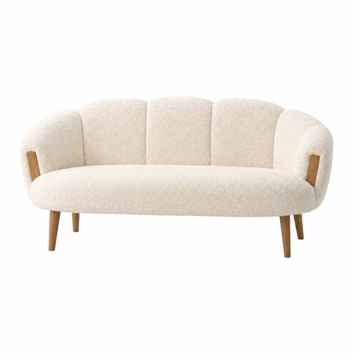 Atelier Del Sofa Star - White Sofá de 2 Plazas